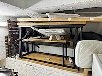12 tafels vv stalen voet - 23 stoelen - afbeelding 6 van  14