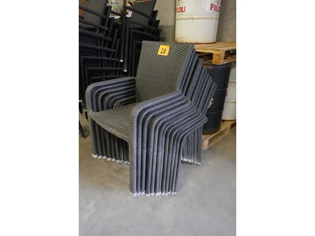 12 terrasstoelen - afbeelding 1 van  4