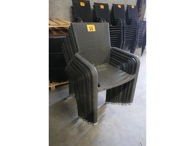 12 terrasstoelen - afbeelding 2 van  4