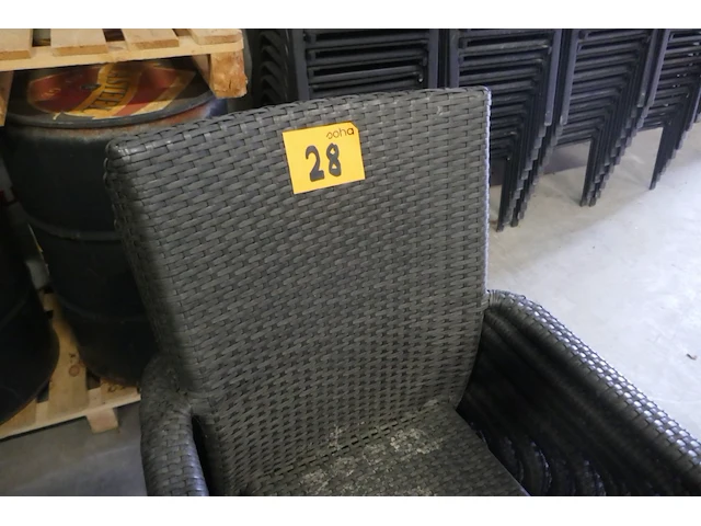 12 terrasstoelen - afbeelding 3 van  4