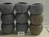 ±12 theelichthouders div kleuren ø9cm - afbeelding 3 van  5