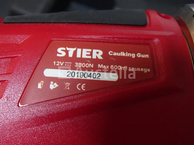 12 v siliconen elektrisch pistool in zijn stier 3800n koffer - afbeelding 5 van  6