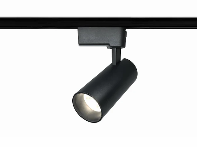 12 x 18w 4000k led pro railspot cilinder zand zwart draaibaar - afbeelding 3 van  8