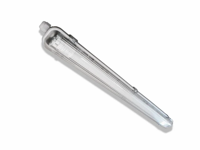 12 x 60cm enkele led tl t8 armaturen waterdicht - afbeelding 1 van  8
