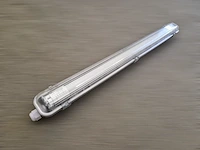 12 x 60cm enkele led tl t8 armaturen waterdicht - afbeelding 3 van  8