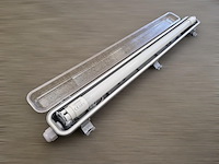 12 x 60cm enkele led tl t8 armaturen waterdicht - afbeelding 4 van  9