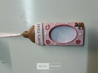 12 x baby's first christmas fotokader 11 cm - afbeelding 3 van  3