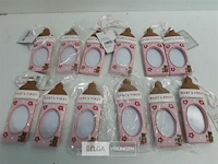 12 x baby's first christmas fotokader 11 cm - afbeelding 2 van  3