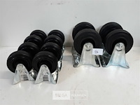 12 x bokwiel 8 x 100mm + 4 x 125mm - afbeelding 1 van  3