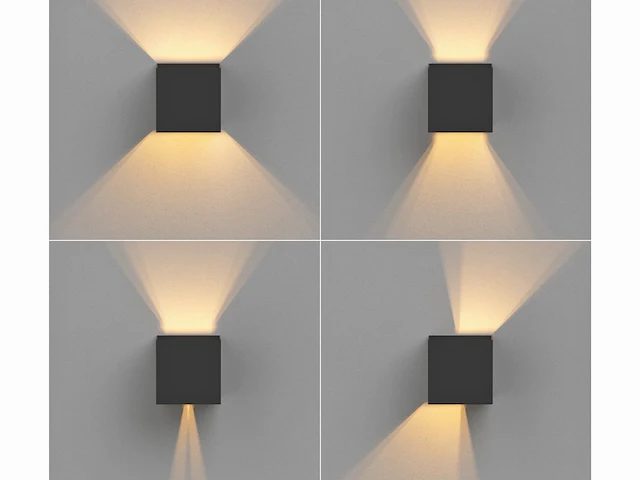 12 x cube motion sense wand armaturen antraciet - afbeelding 9 van  9