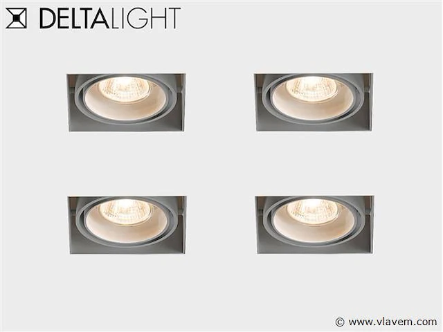 12 x deltalight single minigrid in trimless - afbeelding 1 van  10