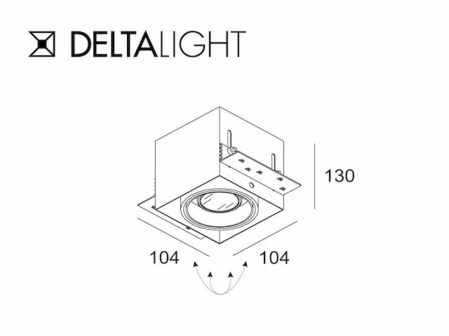 12 x deltalight single minigrid in trimless - afbeelding 9 van  10