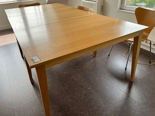 12 x eiken tafel - afbeelding 1 van  3
