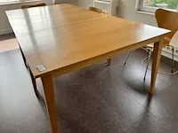 12 x eiken tafel