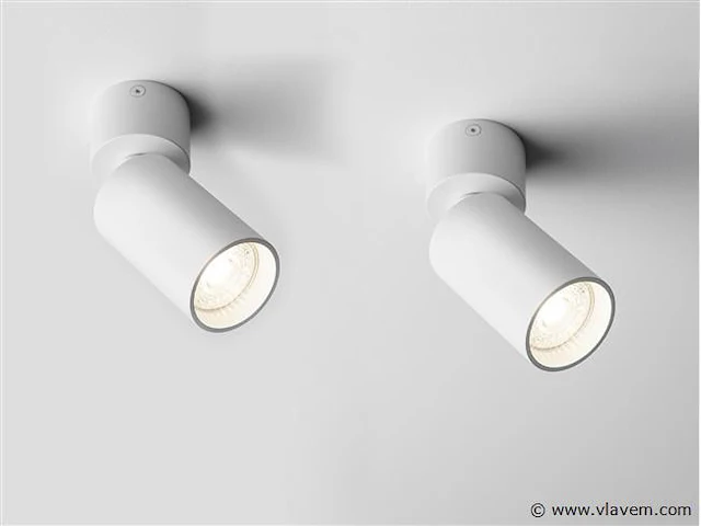 12 x fago kantelbare design spot wit - afbeelding 1 van  6