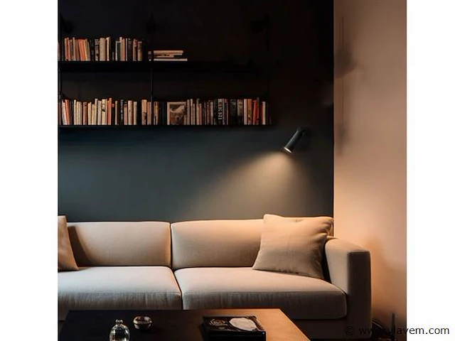 12 x fago kantelbare design spot zwart - afbeelding 5 van  9