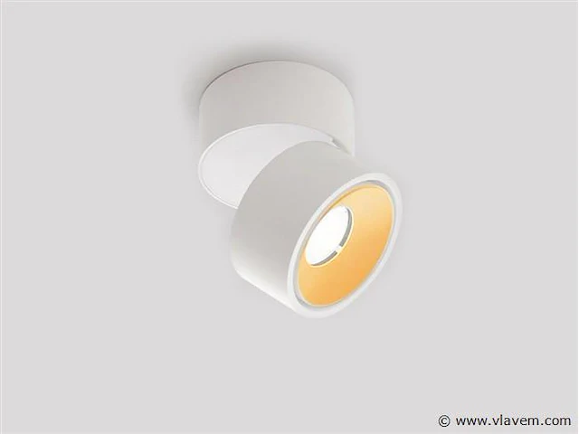 12 x gio 1.0 kantelbare design spot wit/goud - afbeelding 8 van  8