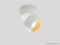 12 x gio 1.0 kantelbare design spot wit/goud - afbeelding 8 van  8