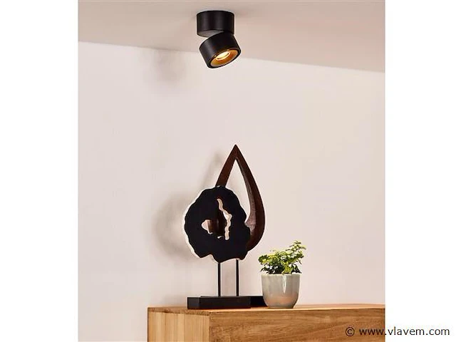12 x gio 1.0 kantelbare design spot zwart/goud - afbeelding 2 van  8