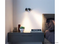 12 x gio 1.0 kantelbare design spot zwart/goud - afbeelding 6 van  8