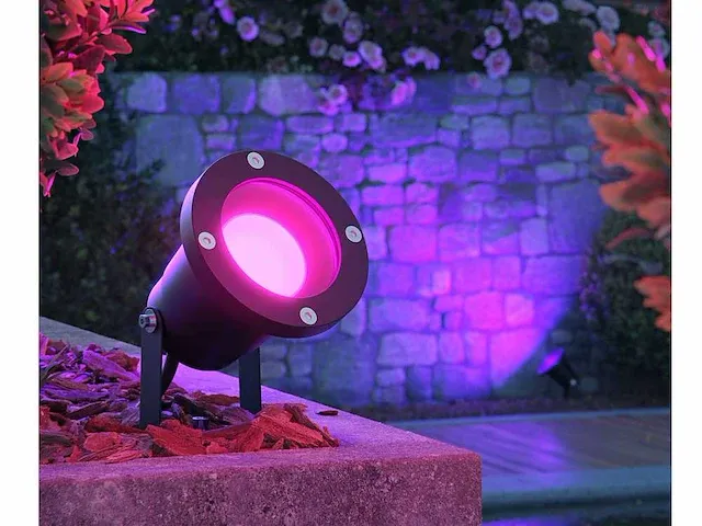 12 x gt focus rgb tuin grond spots - afbeelding 4 van  9