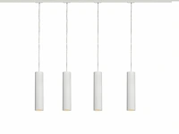 12 x gt lago rail pendellampen wit - afbeelding 1 van  7