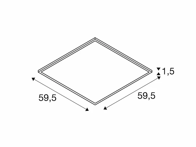 12 x gt led panelen 60 x 60 cm - afbeelding 7 van  8
