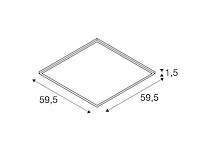 12 x gt led panelen 60 x 60 cm - afbeelding 7 van  8