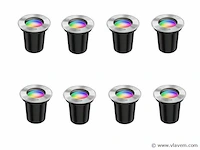 12 x gt ledvance rgb grond inbouw spot rond - afbeelding 7 van  8