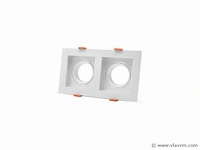 12 x gt square 2.0 design inbouwspots wit - afbeelding 7 van  9