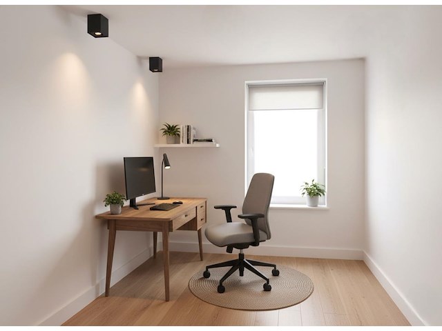 12 x gu10 opbouwspot armatuur rechthoekig zwart kantelbaar 12,5cm - afbeelding 3 van  7