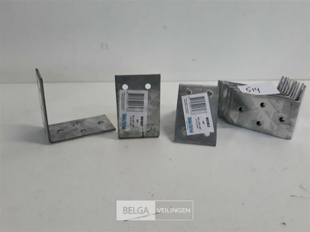 12 x hoekanker zwaar 60x60x40 mm - afbeelding 3 van  3