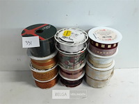 12 x kerstlint mix - afbeelding 2 van  3