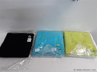 12 x keukenhanddoek 50x50 cm mix kleuren - afbeelding 1 van  2