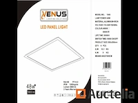 12 x led paneel 48w - 60cm x 60cm - 6500k koud wit - afbeelding 3 van  5