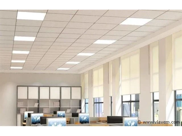 12 x led-paneel 48w – 60x60cm – 4000k neutraal wit – super eco – 5800 lm - afbeelding 1 van  5