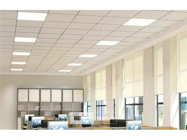 12 x led-paneel 48w – 60x60cm – 4000k neutraal wit – super eco – 5800 lm - afbeelding 2 van  6