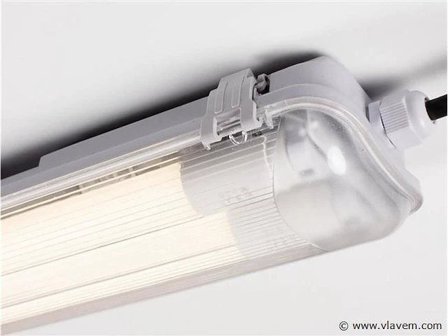12 x led tl armatuur 120 cm ip65 slagvast - afbeelding 1 van  9