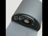 12 x led tuinlamp 12w– 60 cm – 3500k warm wit – 1000 lm – ip54 waterdicht – zwart (sla-35) - afbeelding 1 van  5