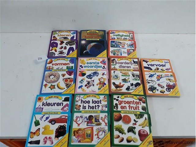 12 x leer over boekje 12 assorti - afbeelding 1 van  2