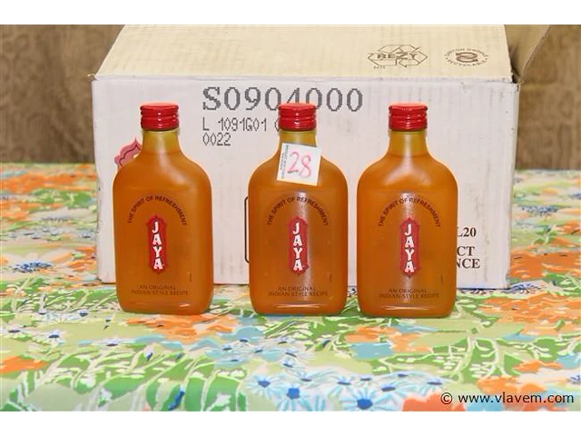 12 x likeur java mango - afbeelding 1 van  1