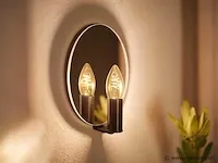 12 x philips vintage filament sfeer lampjes goud - afbeelding 3 van  9