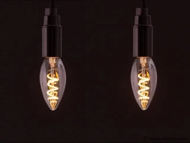 12 x philips vintage filament sfeer lampjes goud - afbeelding 7 van  9