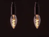 12 x philips vintage filament sfeer lampjes goud - afbeelding 7 van  9