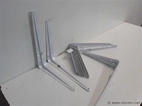 12 x plankdrager 20x25 cm wit - afbeelding 2 van  2