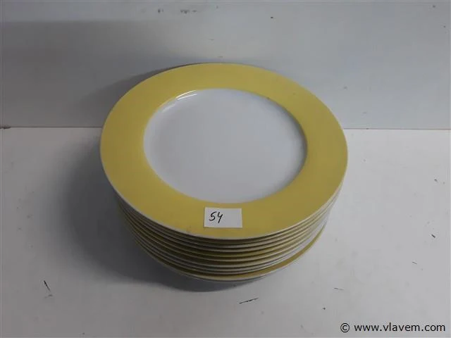 12 x platte borden - afbeelding 1 van  2