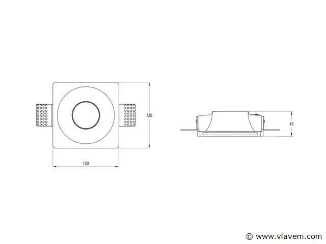 12 x pure series design inbouw spots - afbeelding 3 van  9