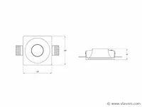 12 x pure series design inbouw spots - afbeelding 3 van  9