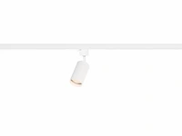 12 x railspot gu10 armatuur cilinder zand wit draaibaar 10,2cm - afbeelding 1 van  6