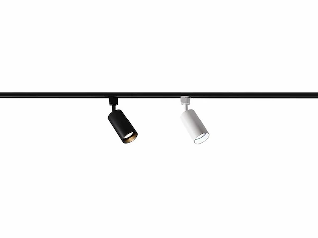 12 x railspot gu10 armatuur cilinder zand wit draaibaar 10,2cm - afbeelding 4 van  6